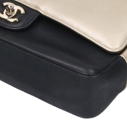 Chanel Classic Bicolor Double Flap Shoulder Bag For Men