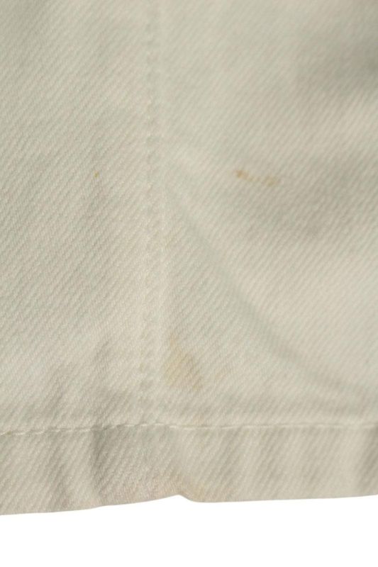 Prada Gfd177 Triangle Logo Plate Denim Mini Skirt Women 36