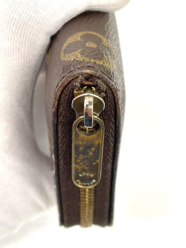 Louis Vuitton Monogram Zippy Coin Purse Zippy Wallet Round Zip Compact Wallet