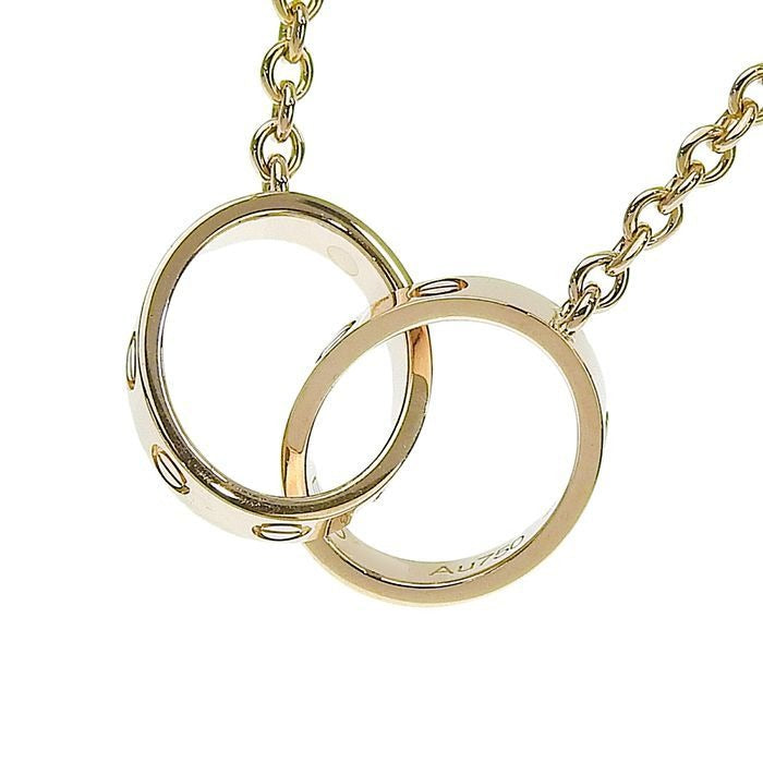 Cartier Baby Love Necklace 18K Pink Gold 750 44 cm