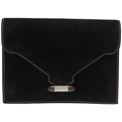 Hermes Navette Silver Stitching Que