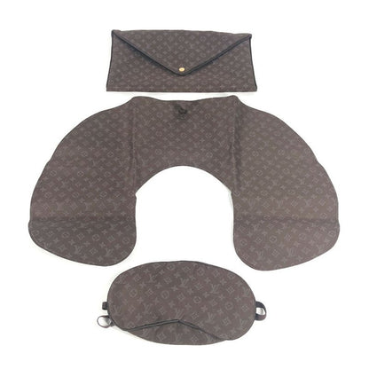Louis Vuitton Travel Case Voyage Kit M99204 Nylon Brown
