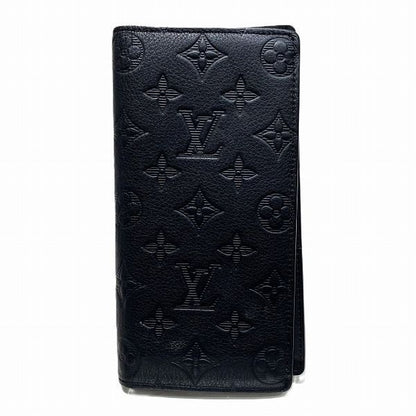 Louis Vuitton Monogram Shadow Portefeuille Plaza M62900 Long Wallet Bifold
