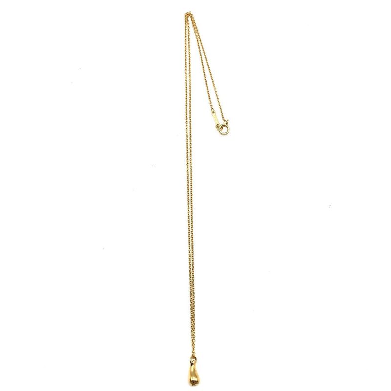 Tiffany & Co Tiffany & Co Necklace 750 Engraved Gold Necklace Ladies Accessories