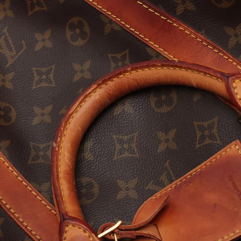Louis Vuitton Monogram Keepall 60 M41422 Leather Boston Bag Business Travel