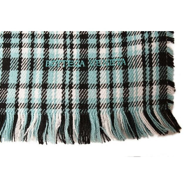 Bottega Veneta Scarf Winter Shawl 100% Wool Fringe — view 4