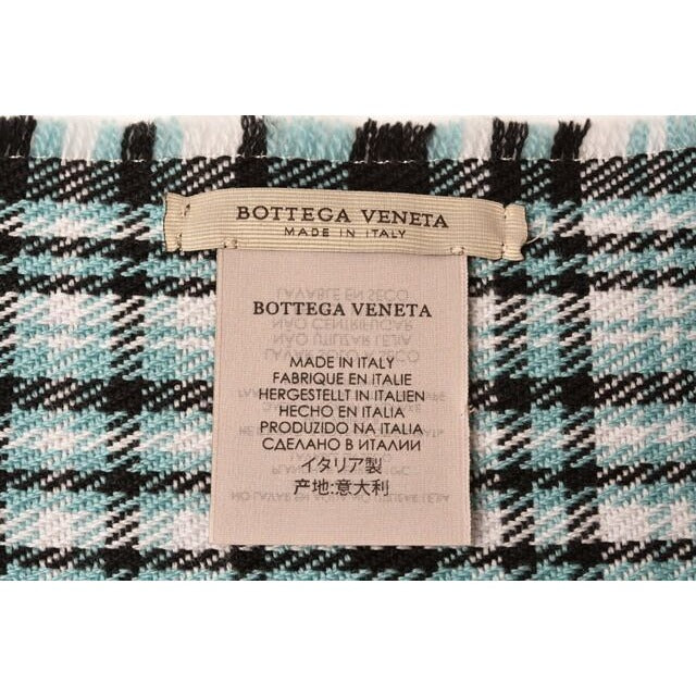 Bottega Veneta Scarf Winter Shawl 100% Wool Fringe — view 5