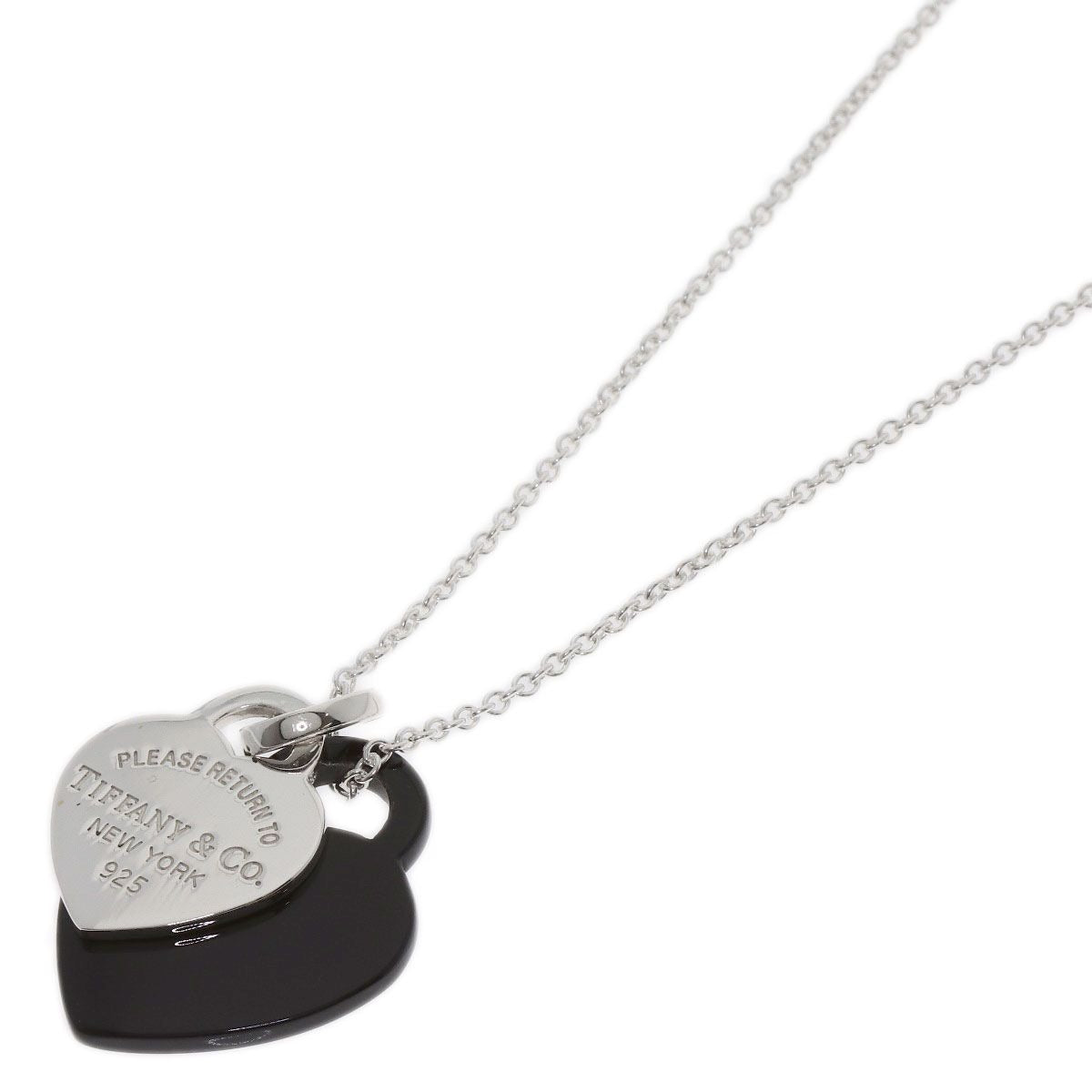 Tiffany & Co. Return to Double Onyx Necklace