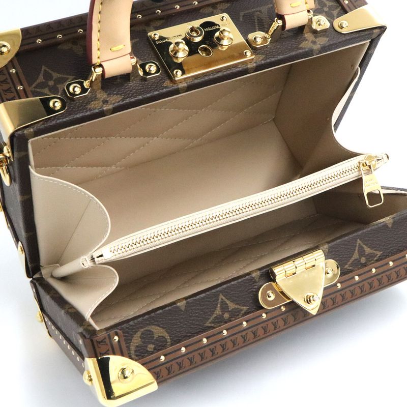 Louis Vuitton Monogram Petite Valise Trunk M20468 2way Handbag