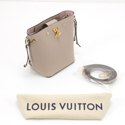 Louis Vuitton Nano Rock Me Bucket Shoulder Bag M69205 Beige