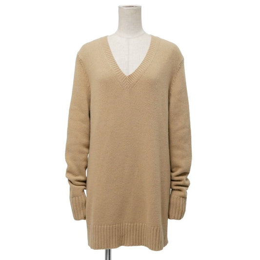 Prada Sweater 40 V-neck Long Knit Cashmere Blend