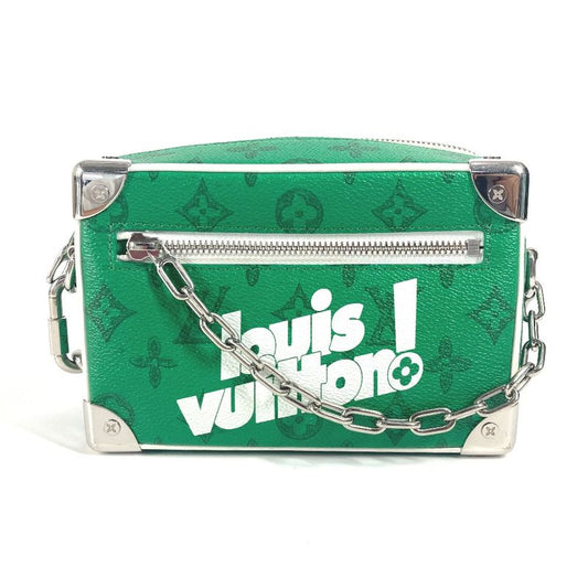 Louis Vuitton Shoulder Bag Mini Soft Trunk M80816 Monogram Canvas Green