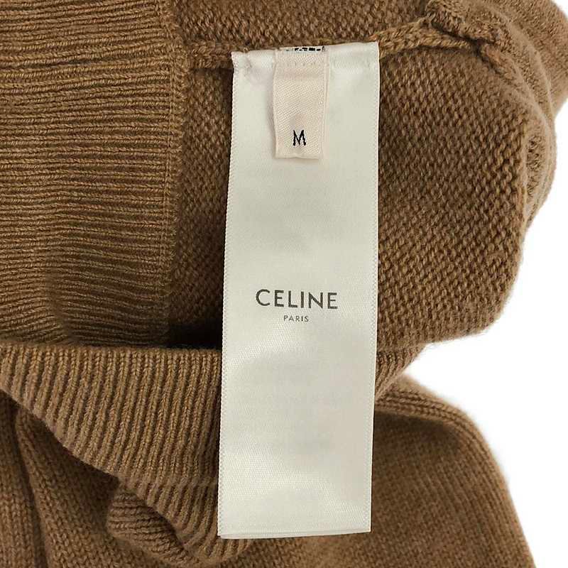 Celine - By Hedi Slimane Edith Liman Cashmere Knit Wide Culottes Pants - M -
