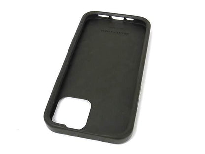 Bottega Veneta Intrecciato Rubber Iphone 14 Case In Khaki Fn4980