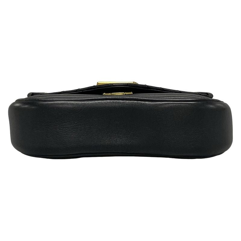 Louis Vuitton Shoulder Bag New Wave Chain Bag PM M51683 Noir Black Leather