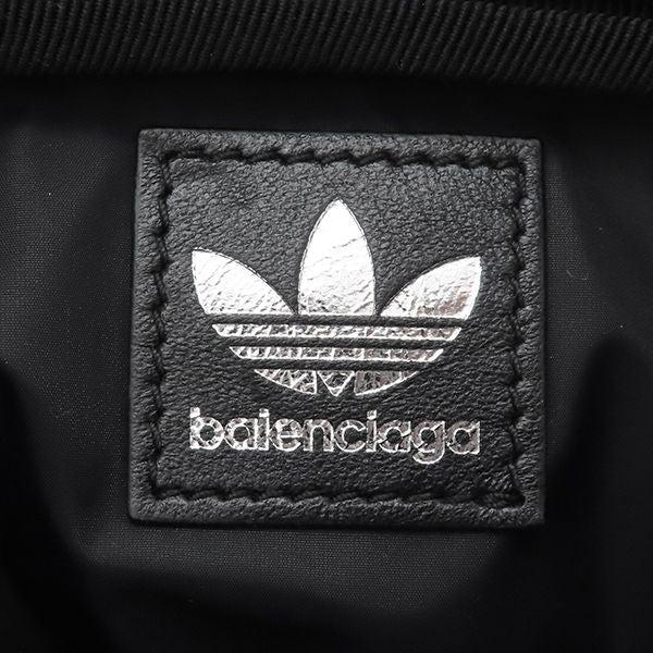 Balenciaga Shoulder Bag Adidas Collaboration Shoulder Bag Nylon Black X Blue
