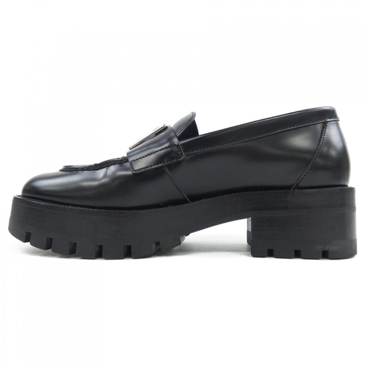 Chanel Loafers Shoes Calfskin Black — view 2