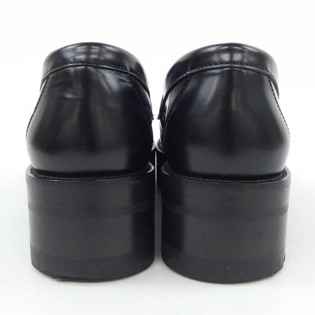Chanel Loafers Shoes Calfskin Black — view 5