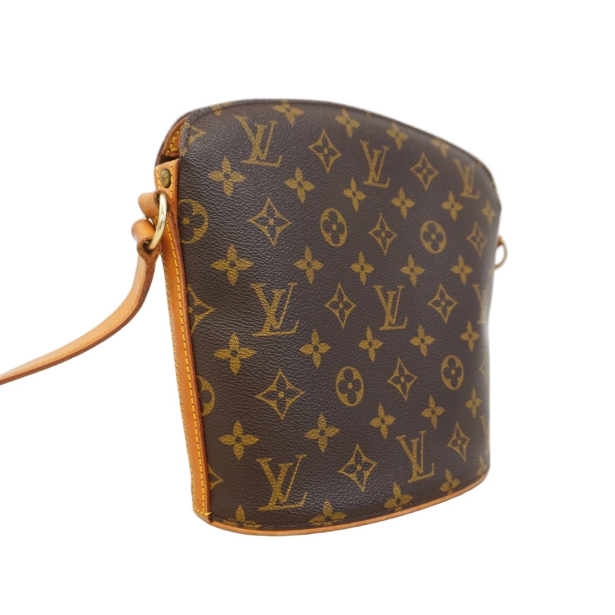 Louis Vuitton Shoulder Bag Monogram Drew Brown — view 2