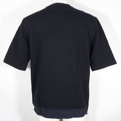 Hermes Short Sleeve Cotton Black Men's Sweatshirt