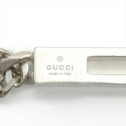 Gucci G Motif Necklace Sv925 281g Silver Unisex