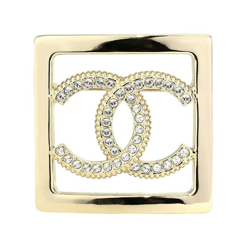 Chanel Brooch Square Pin