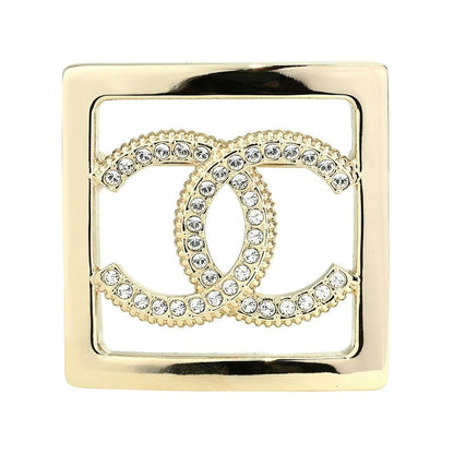 Chanel Brooch Square Pin