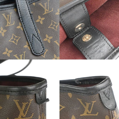 Louis Vuitton Tote Bag Divis Macassar Black Brown Monogram M56708 70fa448