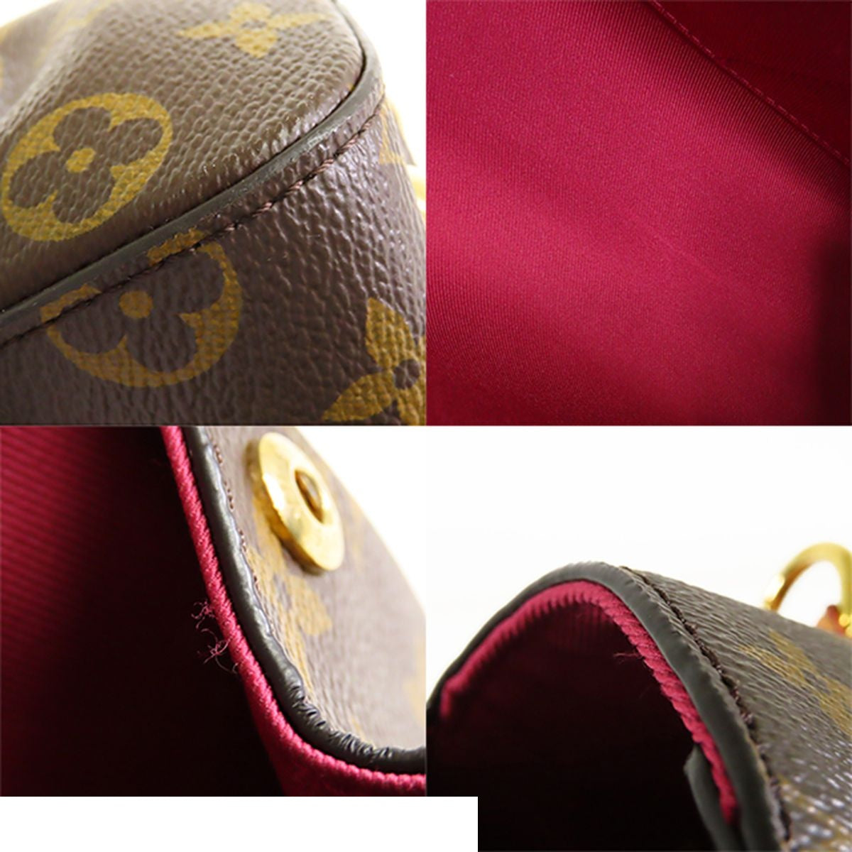 Louis Vuitton Cluny BB Rose Monogram Canvas 2-Way Shoulder Bag — view 6