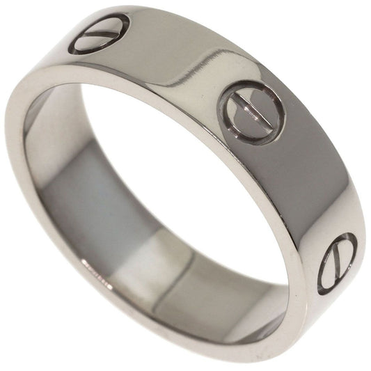 Cartier Love Ring 61 18k White Gold