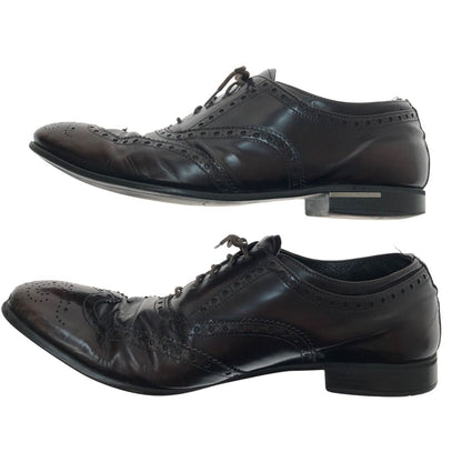 Prada Leather Shoes Size 27