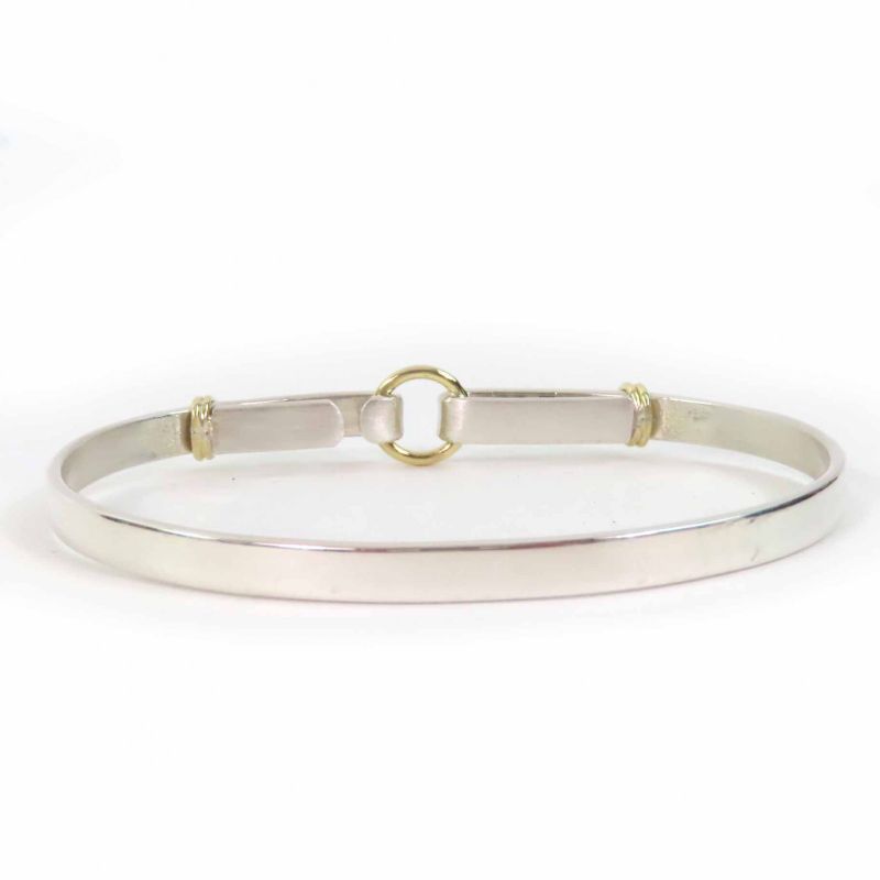 Tiffany & Co Vintage Combination Hook Bangle Bracelet Sv925 750