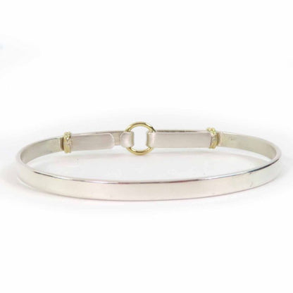 Tiffany & Co Vintage Combination Hook Bangle Bracelet Sv925 750