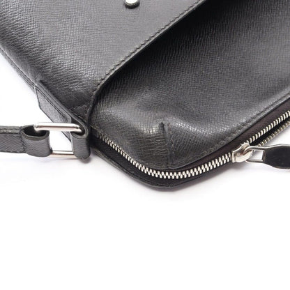 Louis Vuitton Shoulder Bag Grigori Ardoise Leather Messenger PM — view 6