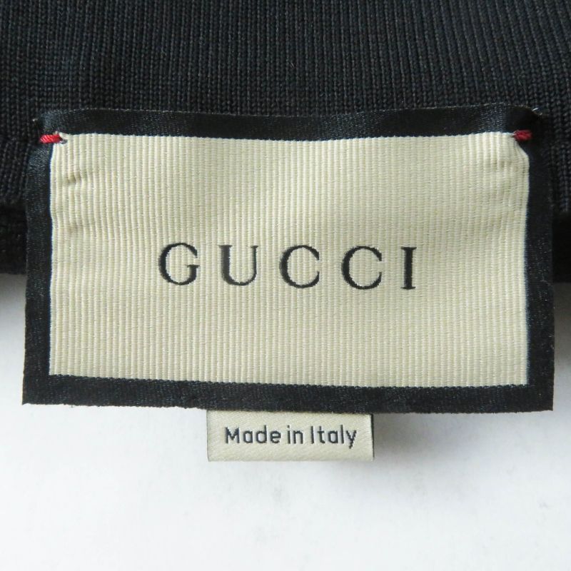 Gucci 655183 GG Pattern Jersey Jacquard Skirt Black S Genuine