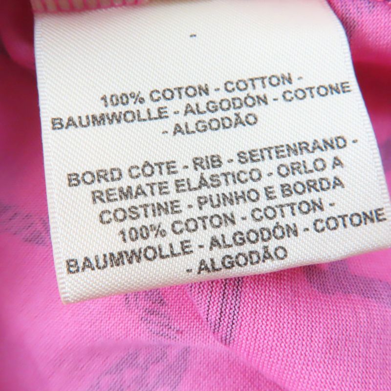 Hermes 3e4510dm Stirrup Illusion 100% Cotton Short Sleeve Short Sleeve Dress