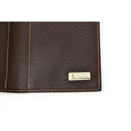 Gucci Wallet Billfold Vintage Brown 034.001 — view 4