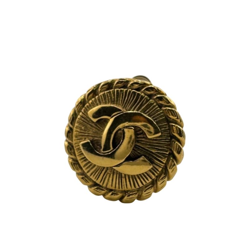 Chanel Coco Mark Earrings One Side Only With Comet Earrings Brand Accessories