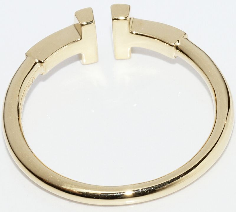 Tiffany & Co Ring 18K Yellow Gold T-wire Ring