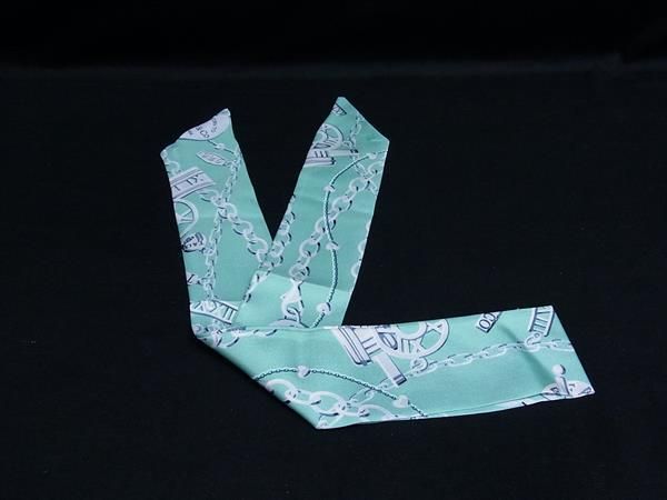 Tiffany & Co Tiffany & Co 100% Silk All-over Tulley Ribbon Scarf For