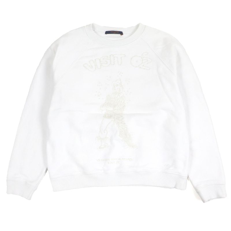 Louis Vuitton 19SS 100% Cotton The Wizard Of Oz Plain Rainbow Sweatshirt White