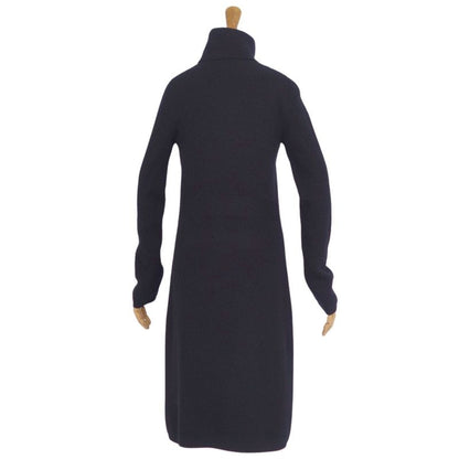 Hermes Dress Knit Turtleneck Wool Cashmere