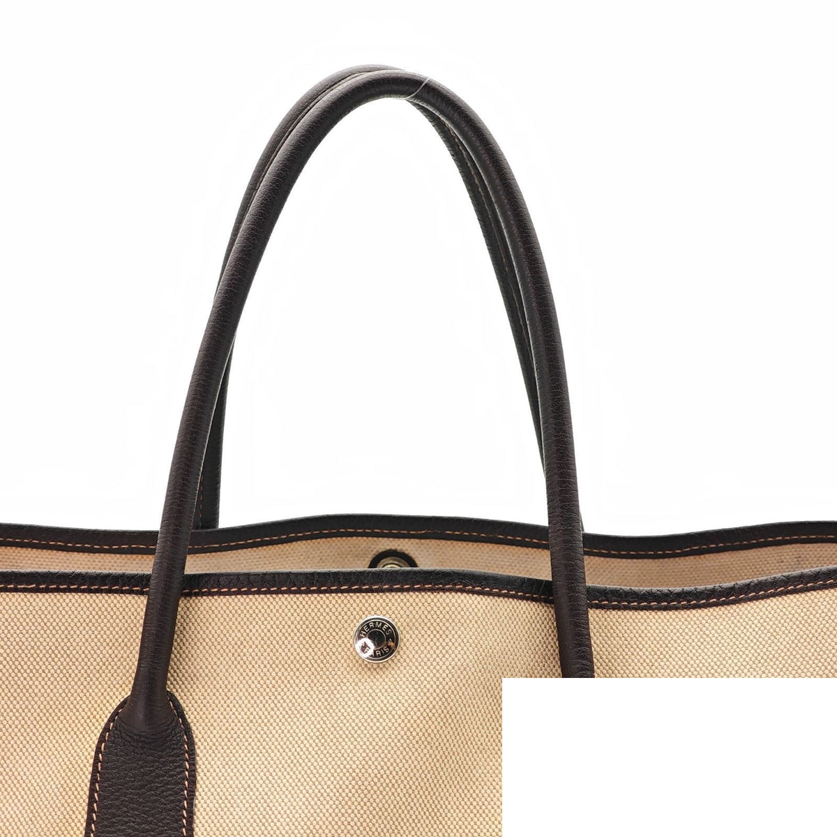 Hermes Garden Party PM Tote Bag White — view 8