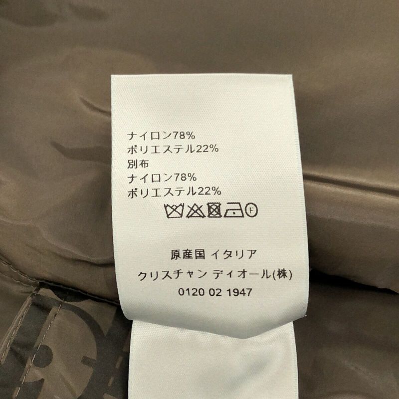 Dior Homme Dior Homme | 2019aw | Oblique Nylon Half-zip Anorak Jacket | 48 |