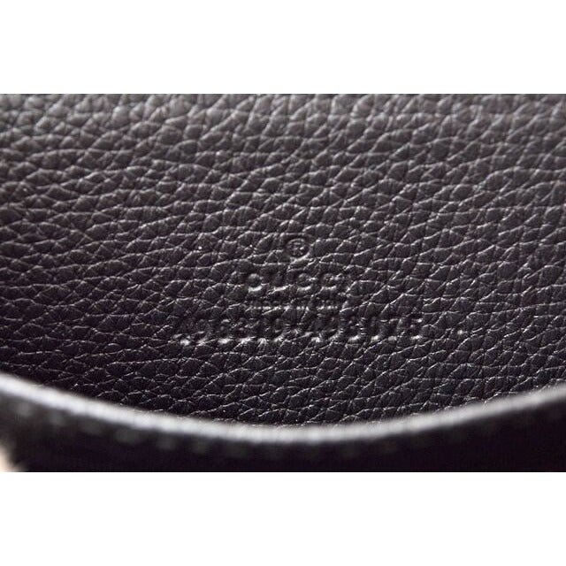 Gucci Coin Case Card Mini Wallet Purse Vintage Logo Print Black — view 6