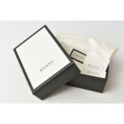 Gucci Coin Case Card Mini Wallet Purse Vintage Logo Print Black — view 9
