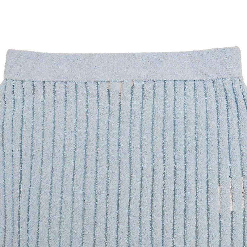 Bottega Veneta 23aw Skirt 753755 V33h0 Blue S