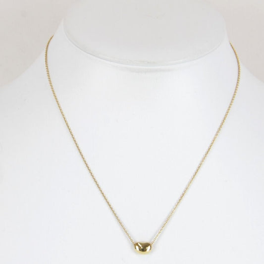 Tiffany & Co 18k Elsa Peretti Bean Necklace