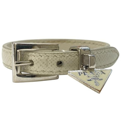 Prada 1 Ib351 Bracelet Bangle Accessories Jewelry Small Item Triangle Logo