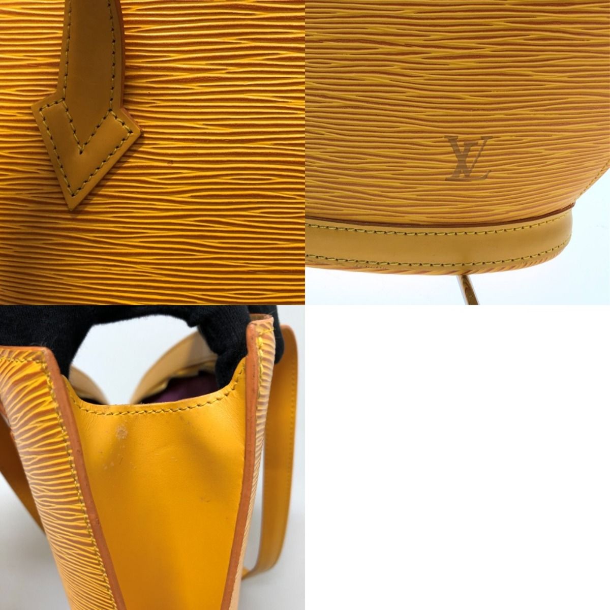 Louis Vuitton Epi Saint-Jacques Bag Main Item Only Yellow